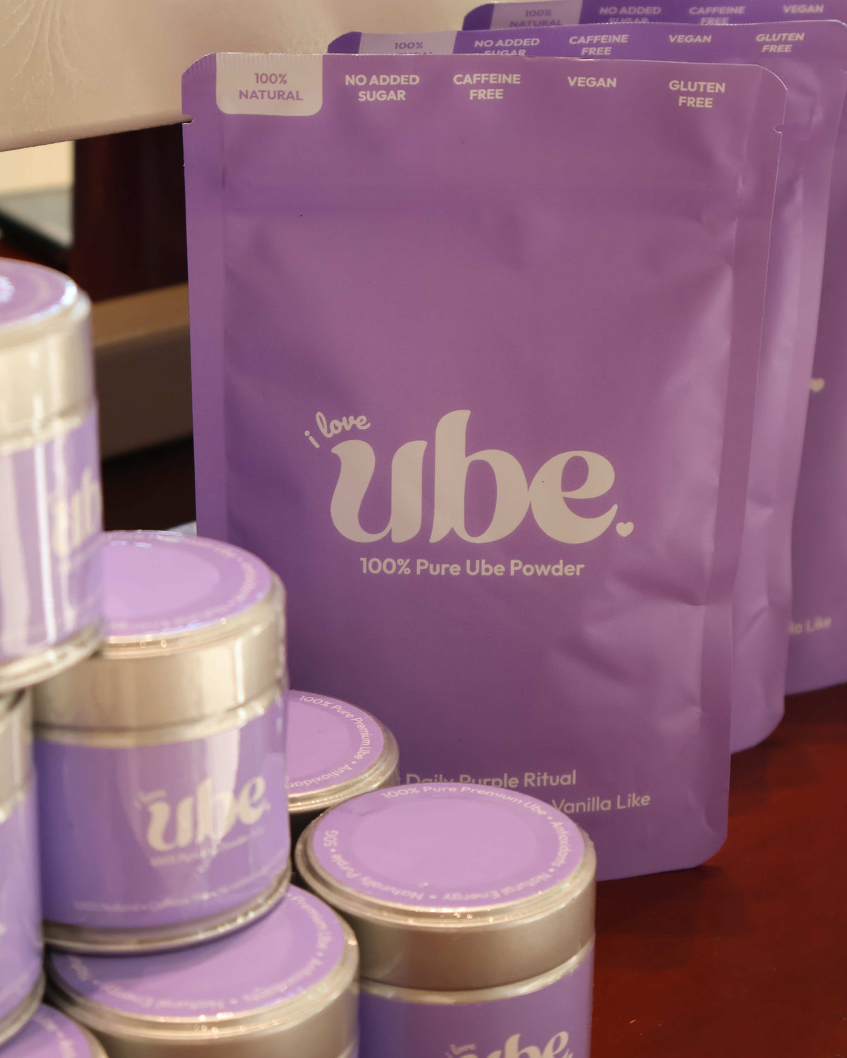 מוצרי אבקת I LOVE UBE