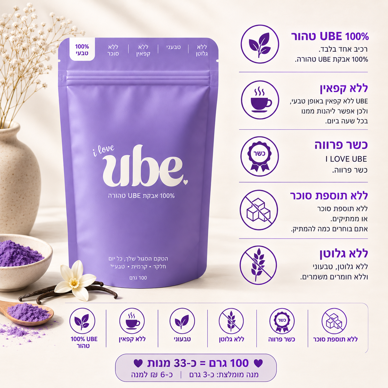 Ube Powder 100g