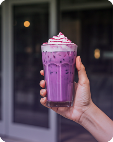 Ube Latte
